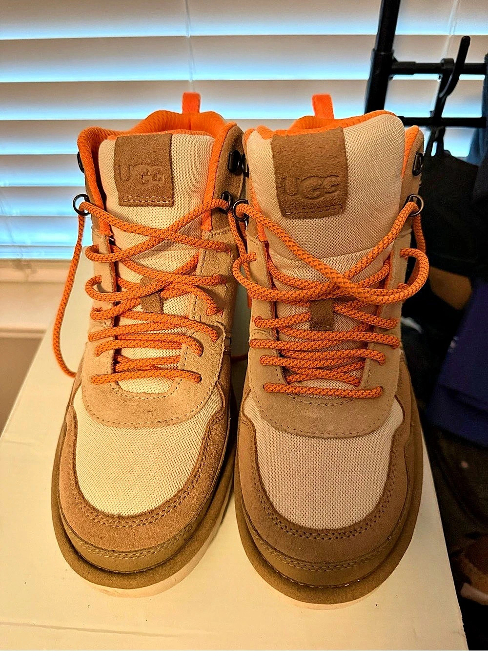UGG Highmel Brown & Orange Sneakers